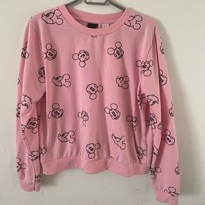 Disney Pink Mickey Mouse sweater
